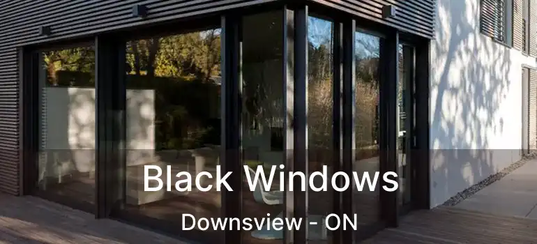 Black Windows Downsview - ON