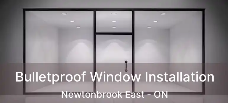  Bulletproof Window Installation Newtonbrook East - ON