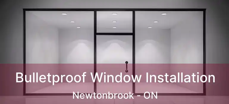  Bulletproof Window Installation Newtonbrook - ON