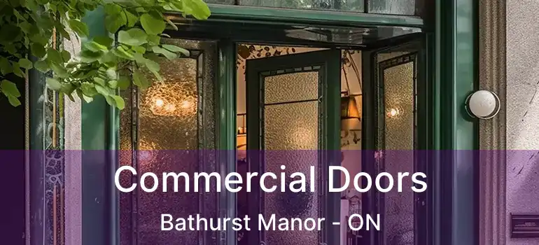  Commercial Doors Bathurst Manor - ON