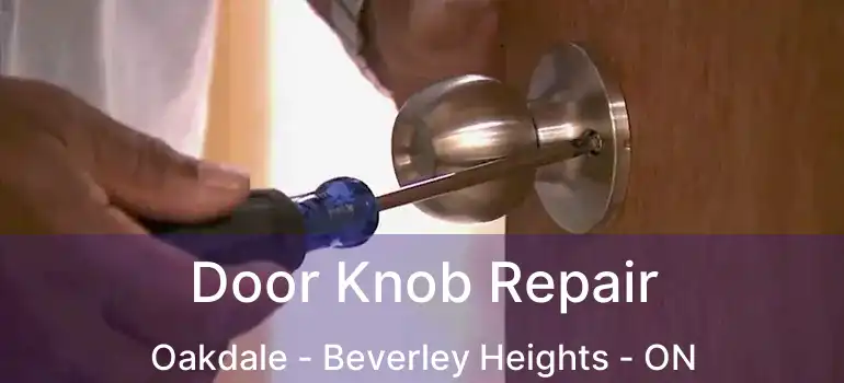  Door Knob Repair Oakdale - Beverley Heights - ON