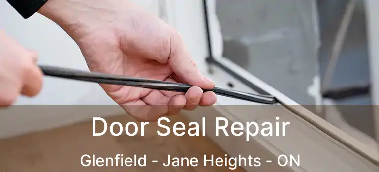  Door Seal Repair Glenfield - Jane Heights - ON