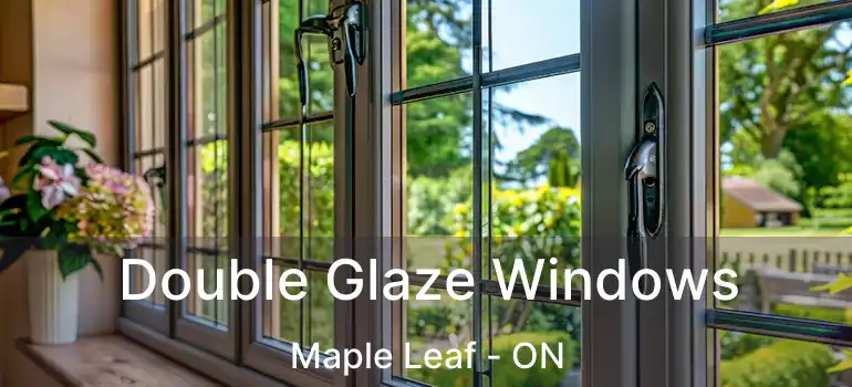  Double Glaze Windows Maple Leaf - ON