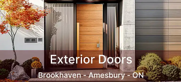  Exterior Doors Brookhaven - Amesbury - ON