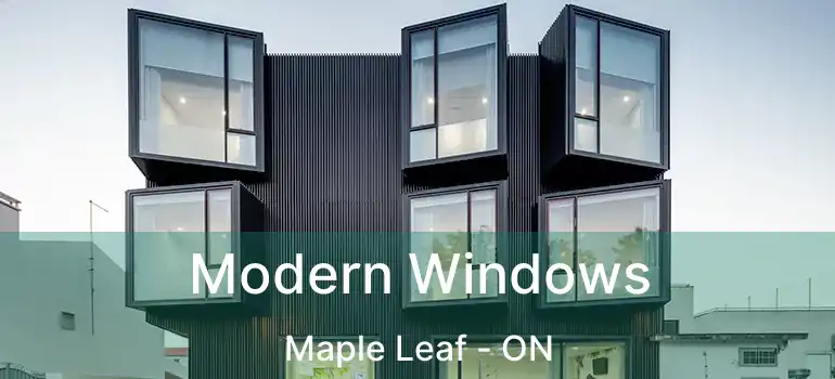  Modern Windows Maple Leaf - ON