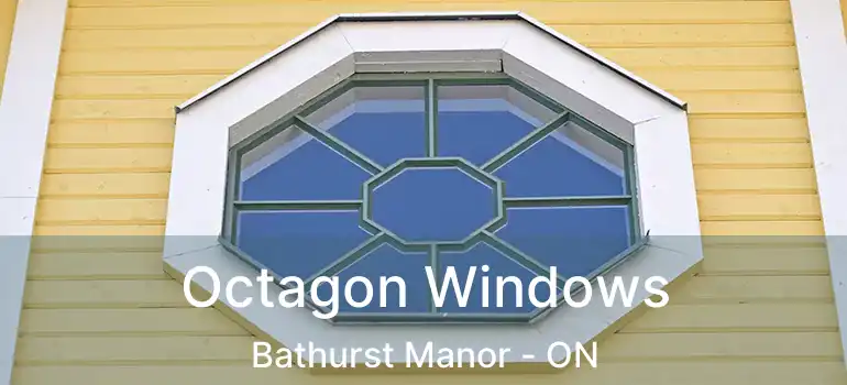  Octagon Windows Bathurst Manor - ON