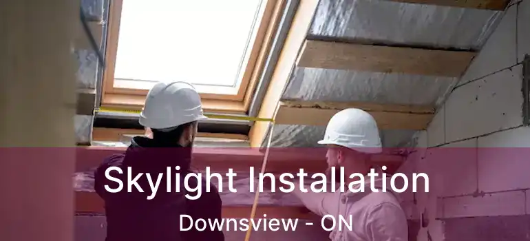  Skylight Installation Downsview - ON