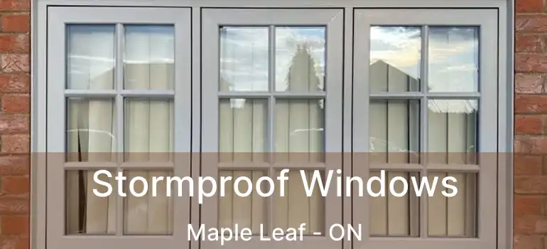  Stormproof Windows Maple Leaf - ON