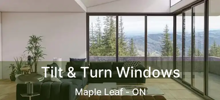  Tilt & Turn Windows Maple Leaf - ON